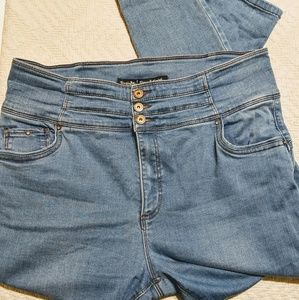 Ultra High Waist Sculpting Skinny Jeans